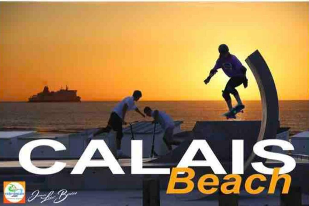 La plage Superbe studio refait à neuf Calais Exterior foto