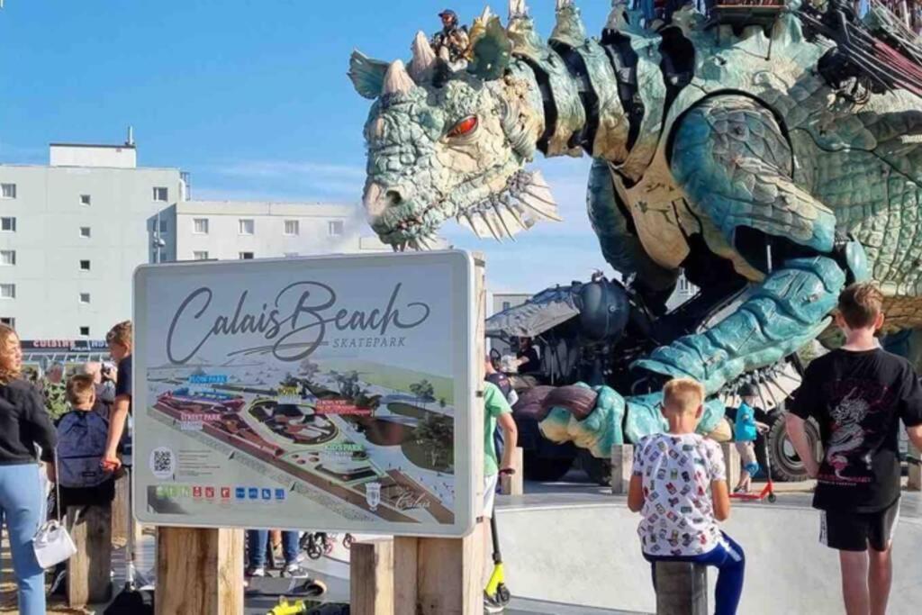 La plage Superbe studio refait à neuf Calais Exterior foto